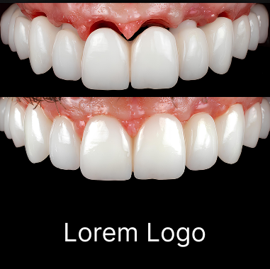 Porcelain Implant Bridge